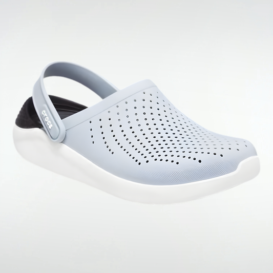 Crocs Literide™ Clog Zuecos Sandalias Championes - Gris con negro