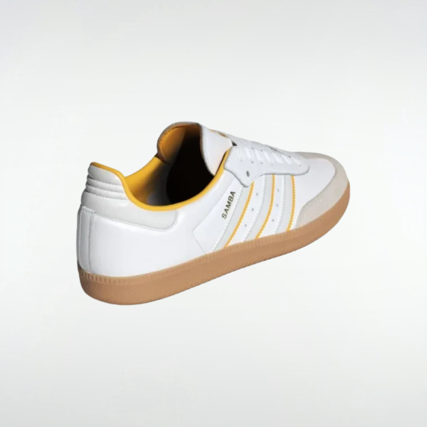 Championes Adidas Samba OG - Blanco con Amarillo