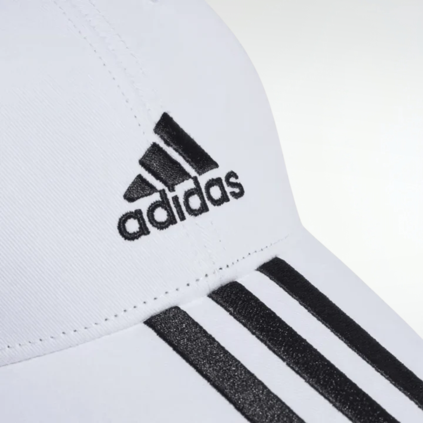 Gorro Adidas Béisbol 3 Rayas Blanco