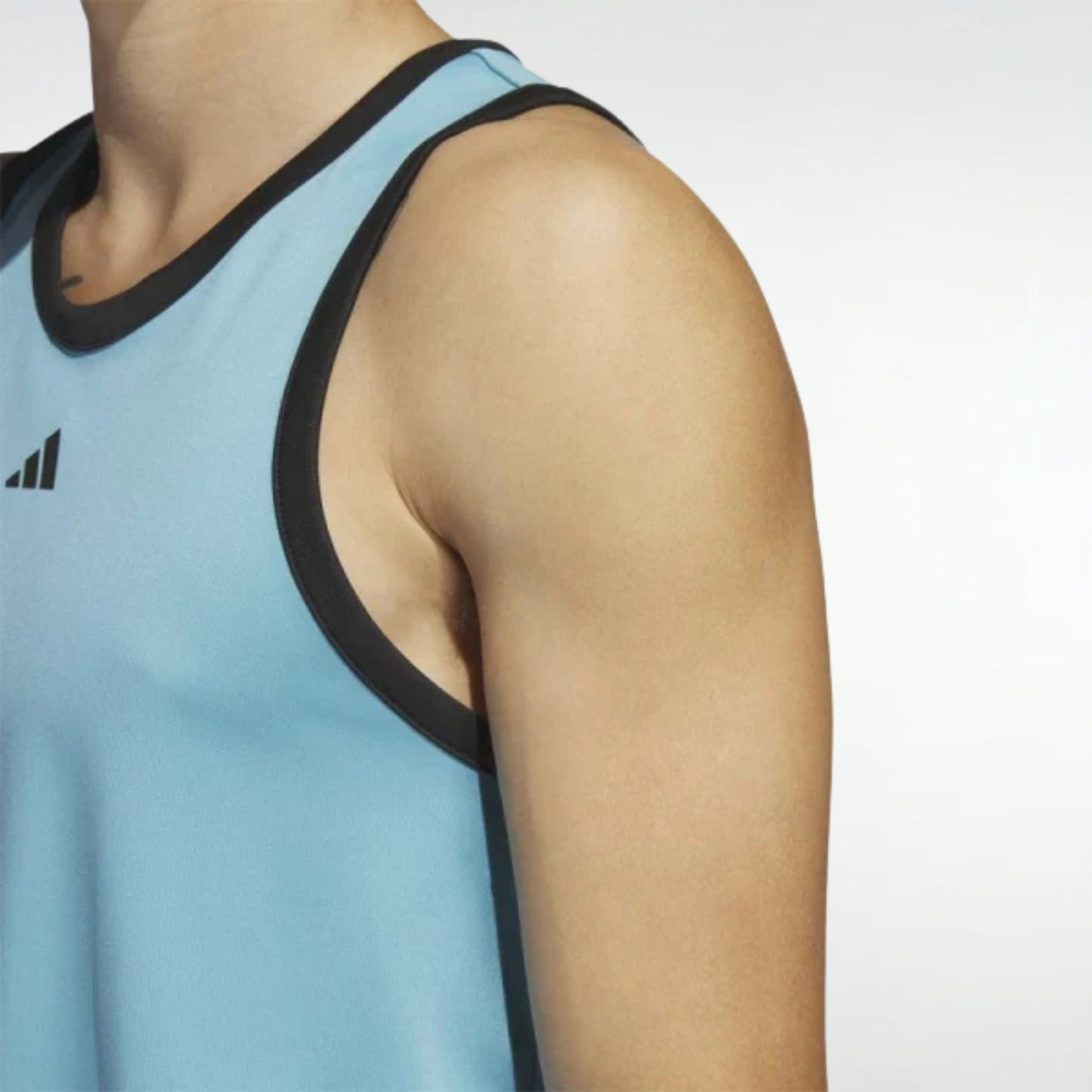 Musculosa Adidas Basket 3 Rayas - Azul