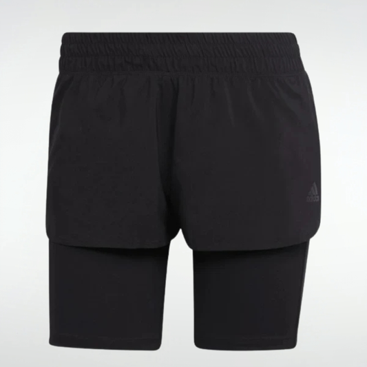 Short Adidas Run Icons 2IN1 - Negro