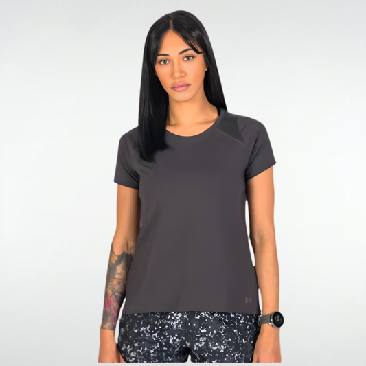 Remera Under Armour Qualifier Run-Gris