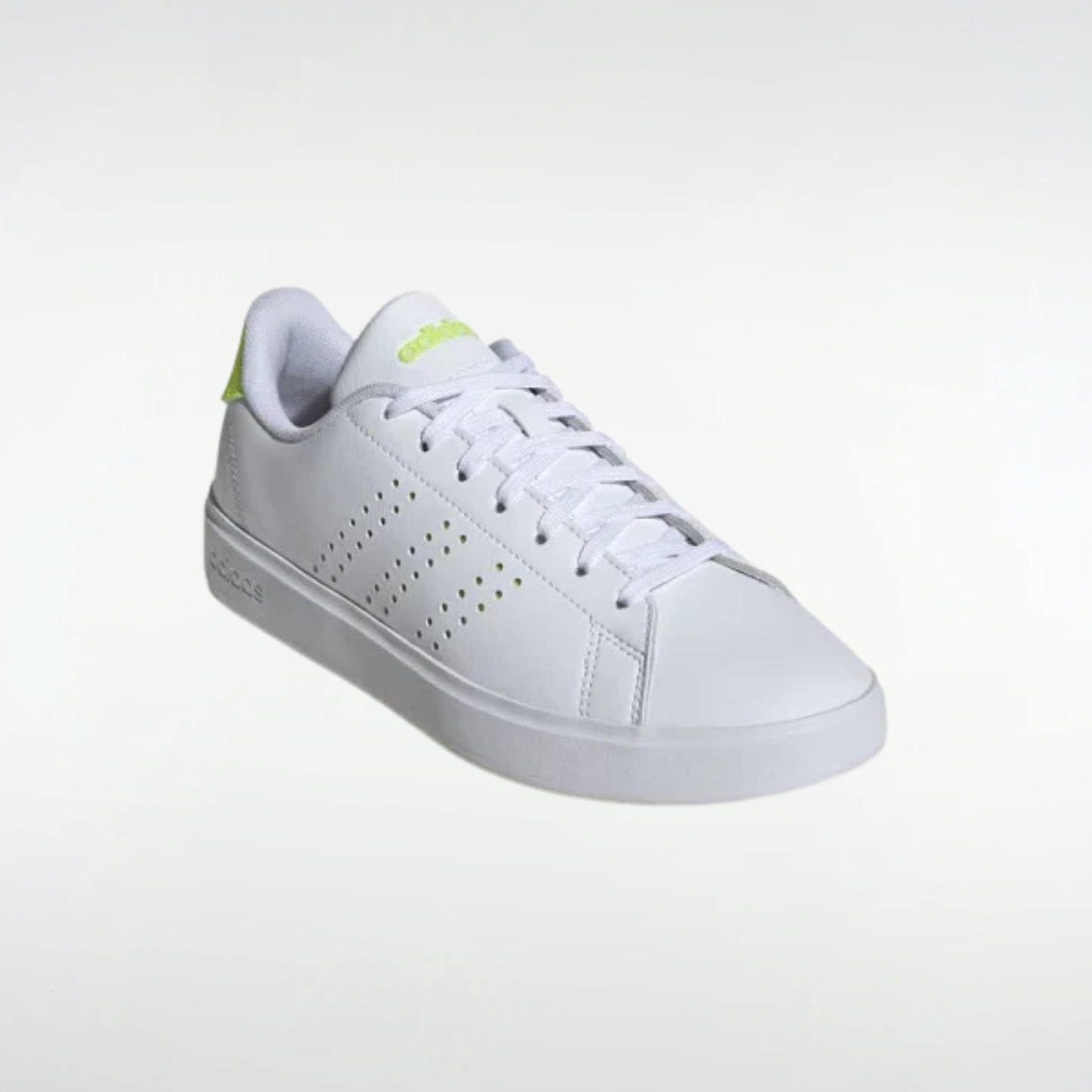 Championes Adidas Advantage 2.0 - Blanco con amarillo