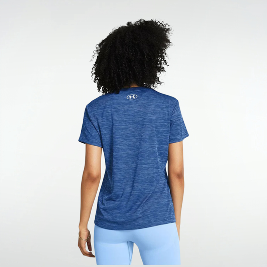 Remera Under Armour Tech Textured Ssc- Azul
