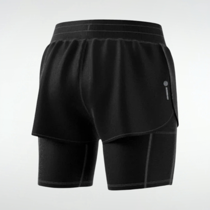 Short Adidas Run Icons 2IN1 - Negro