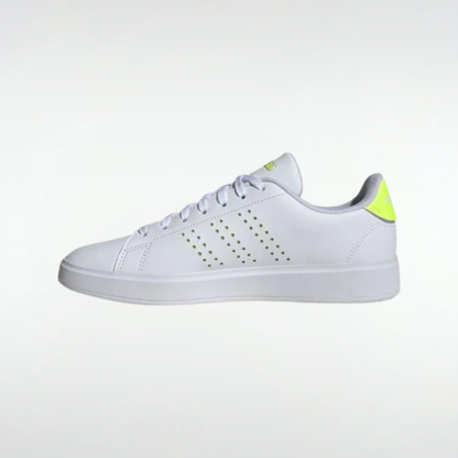 Championes Adidas Advantage 2.0 - Blanco con amarillo