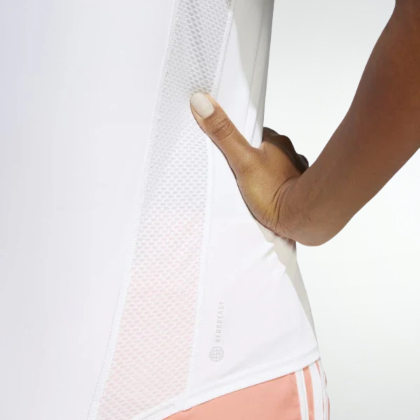 Remera Adidas Own The Run Tee - Blanco
