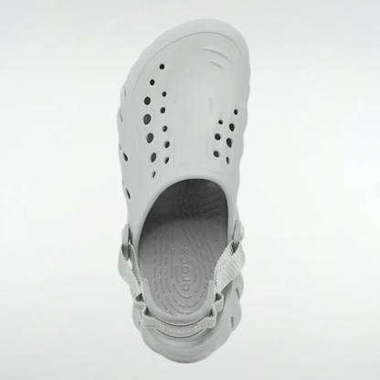 Crocs Echo Clog Sandalias Y Zuecos Unisex - Gris
