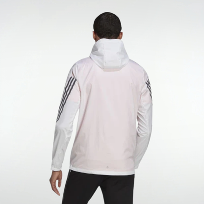 Campera Adidas Run Icons 3 Rayas - Blanco