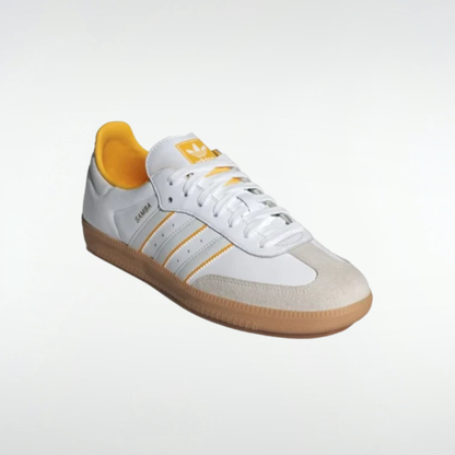 Championes Adidas Samba OG - Blanco con Amarillo