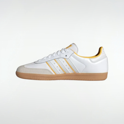 Championes Adidas Samba OG - Blanco con Amarillo