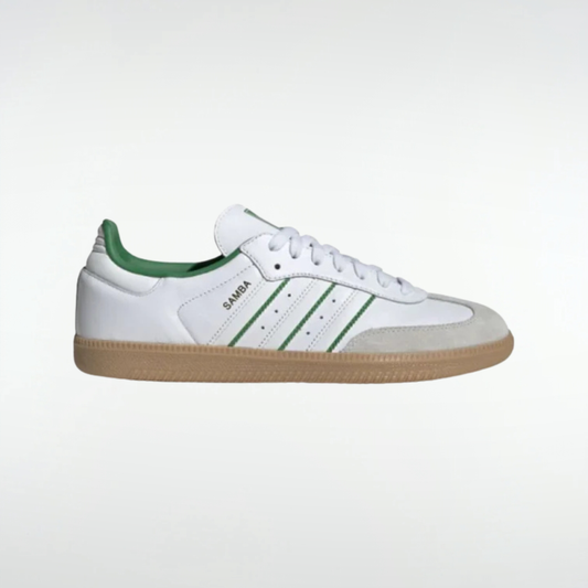 Championes Adidas Samba OG - Blanco con Verde
