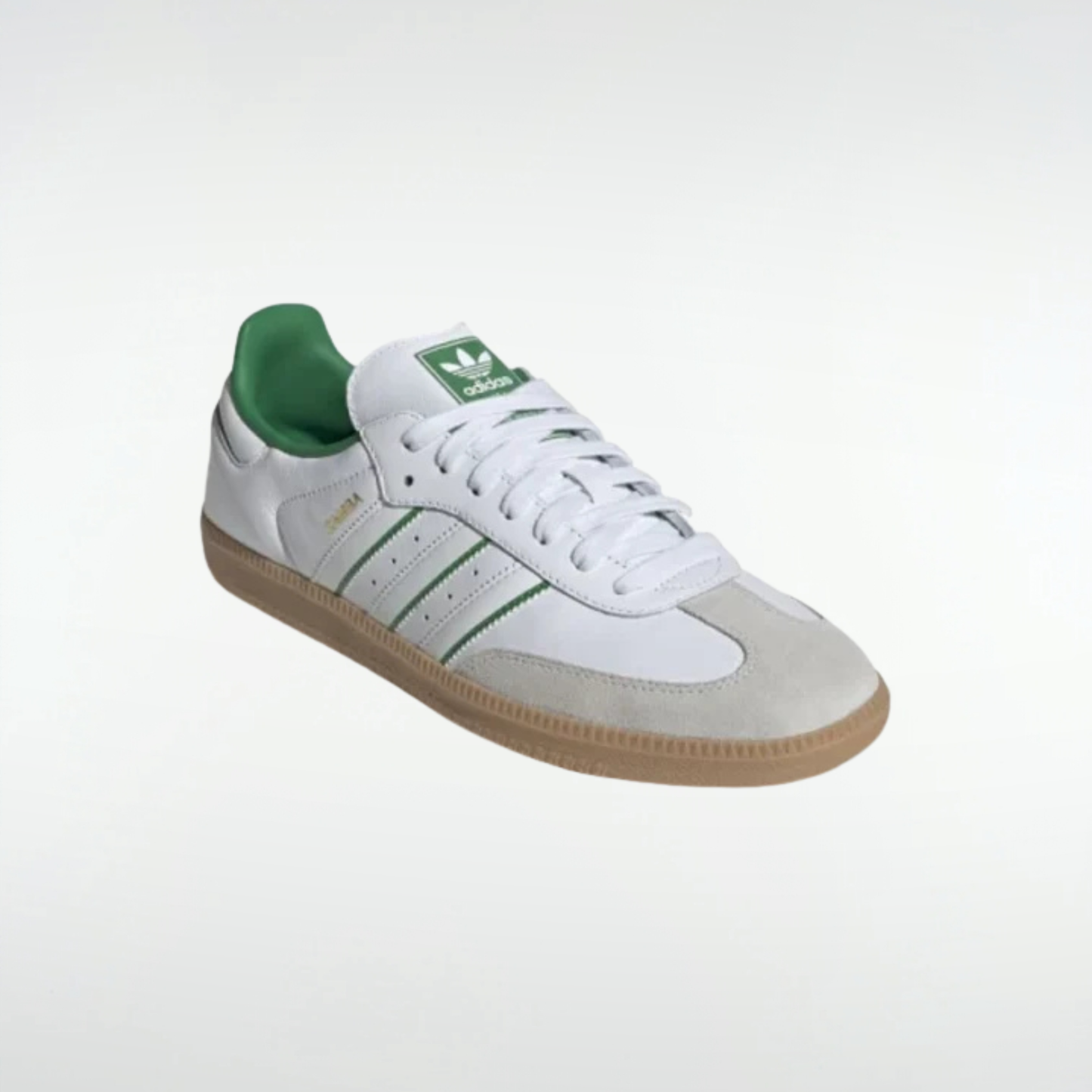 Championes Adidas Samba OG - Blanco con Verde