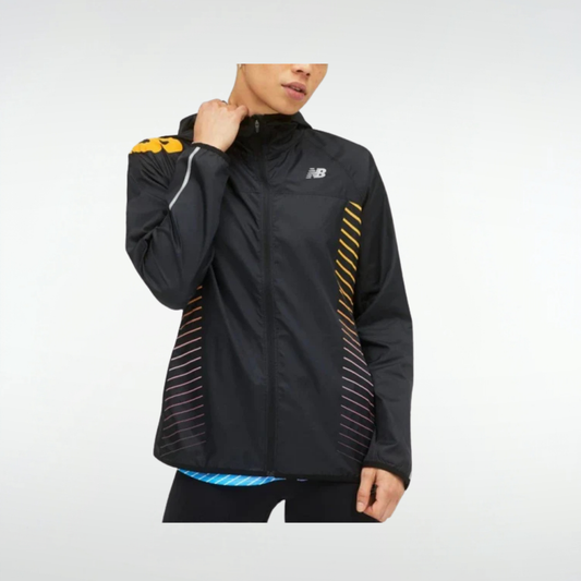 Corta Vientos New Balance Reflective - Negro