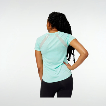 Remera New Balance Impact Run - Verde