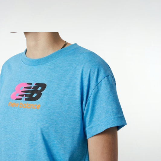 Remera New Balance Relentlees - Azul