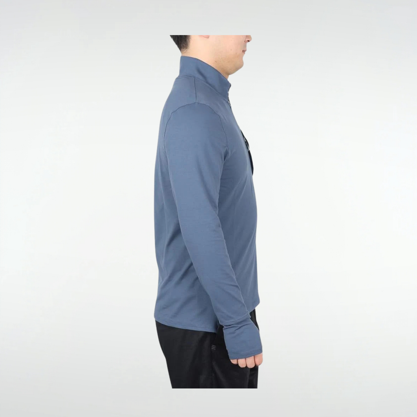 Buzo Under Armour Launch Trail ¼ zip- Azul gris