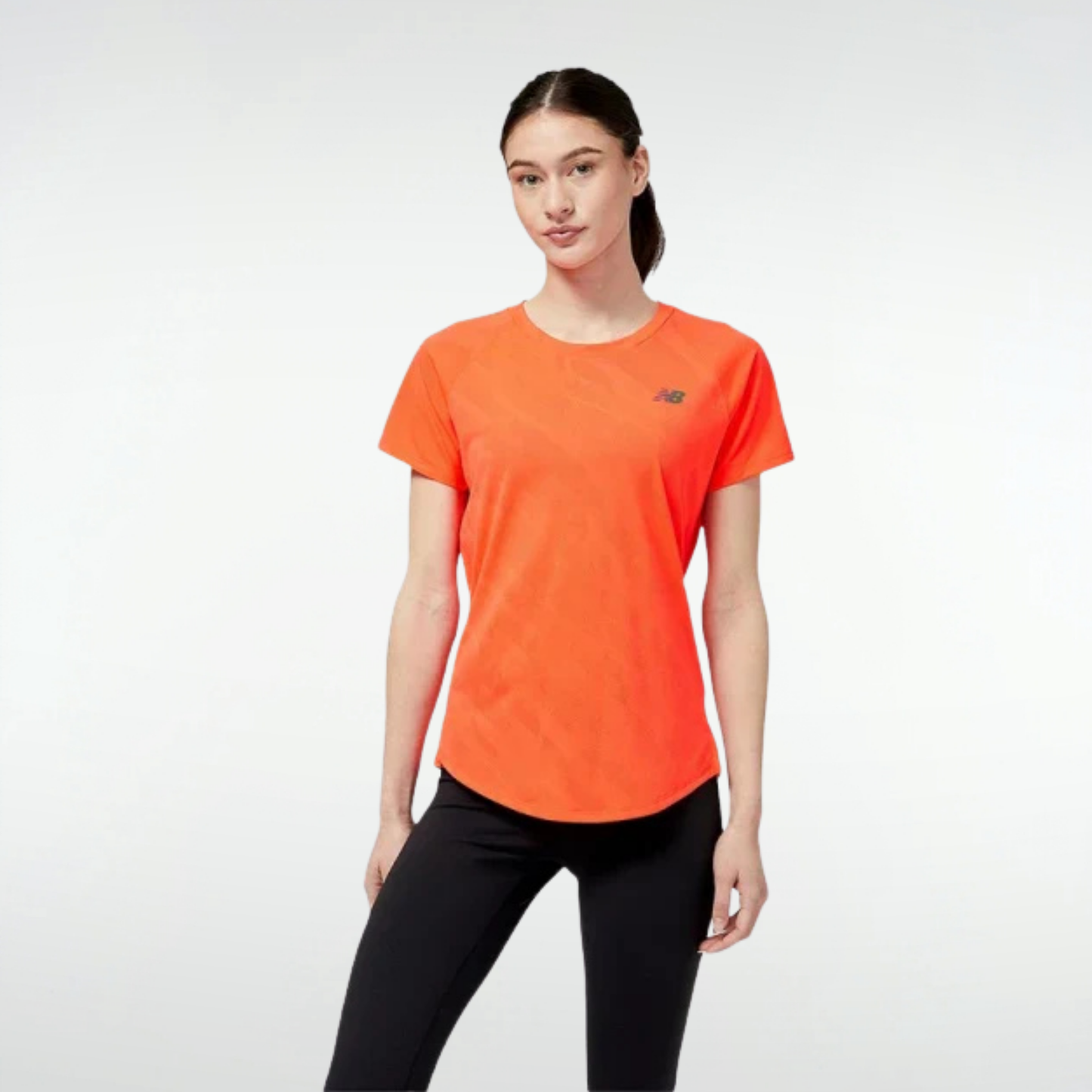 Remera New Balance Speed Jaquard - Rojo