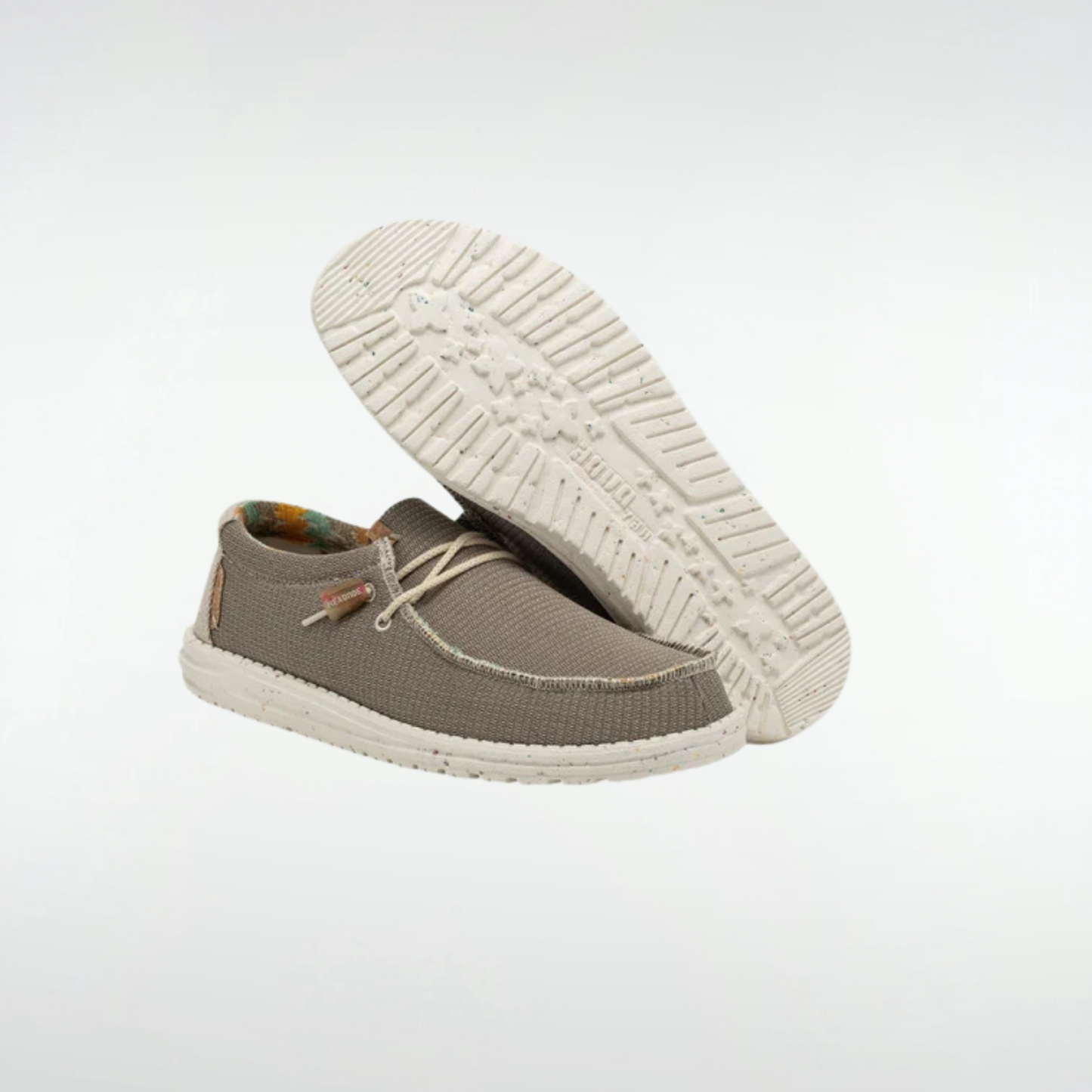 Zapatos Hey Dude Wally Eco Sox Slip-On - Gris