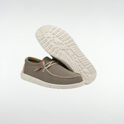 Zapatos Hey Dude Wally Eco Sox Slip-On - Gris