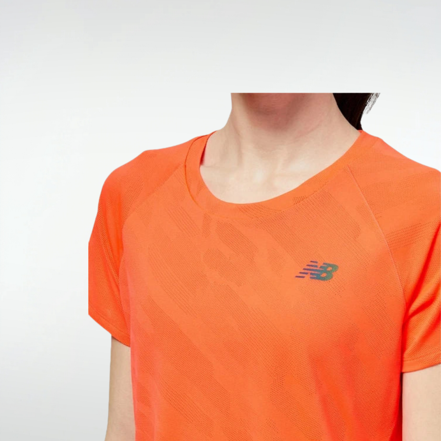 Remera New Balance Speed Jaquard - Rojo