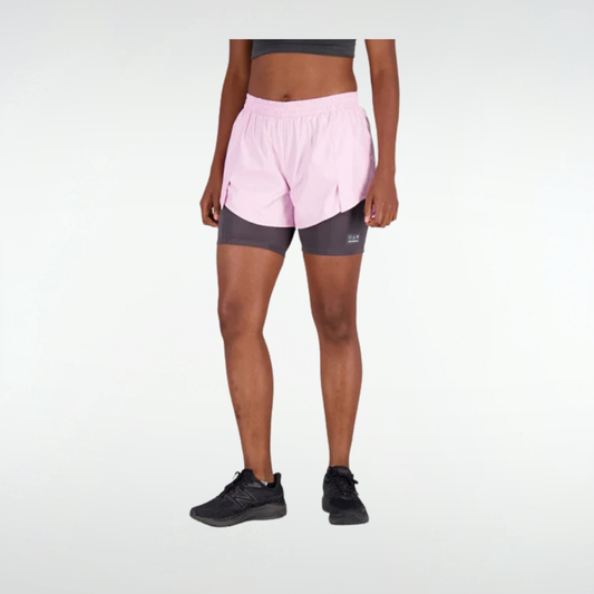 Short New Balance Impact Run - Rosa