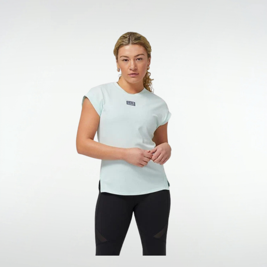 Remera New Balance Impact Sleeve - Verde
