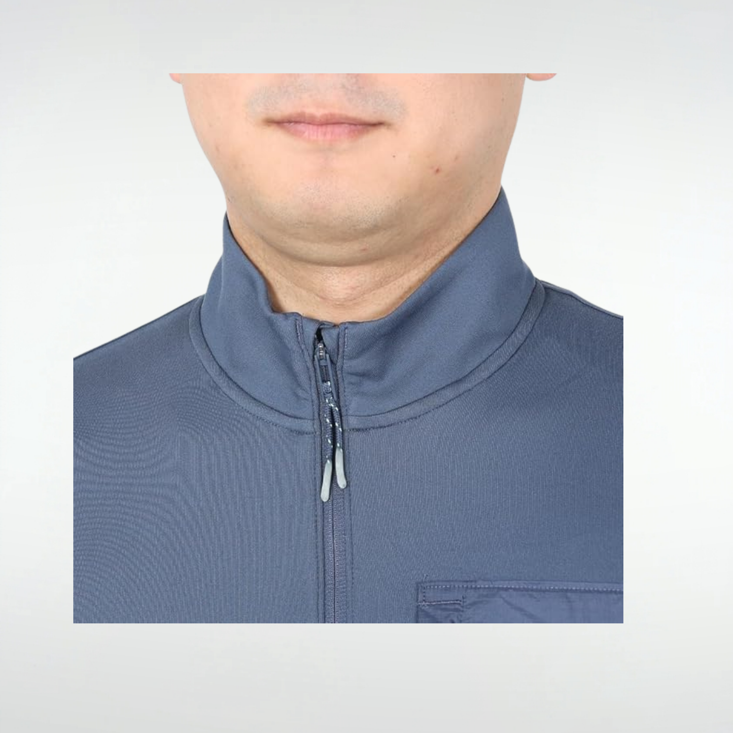 Buzo Under Armour Launch Trail ¼ zip- Azul gris