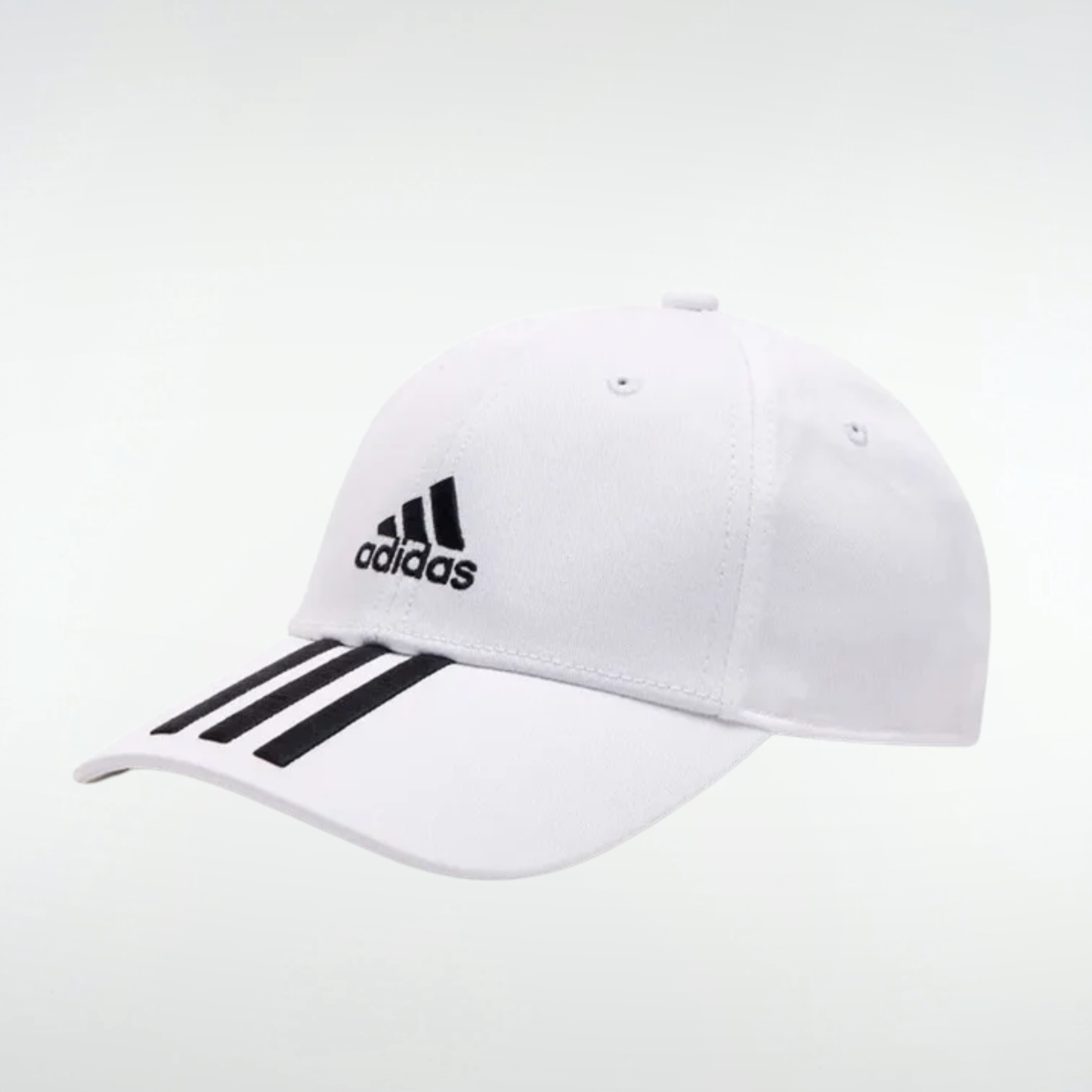 Gorro Adidas Béisbol 3 Rayas Blanco