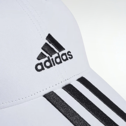 Gorro Adidas Béisbol 3 Rayas Blanco