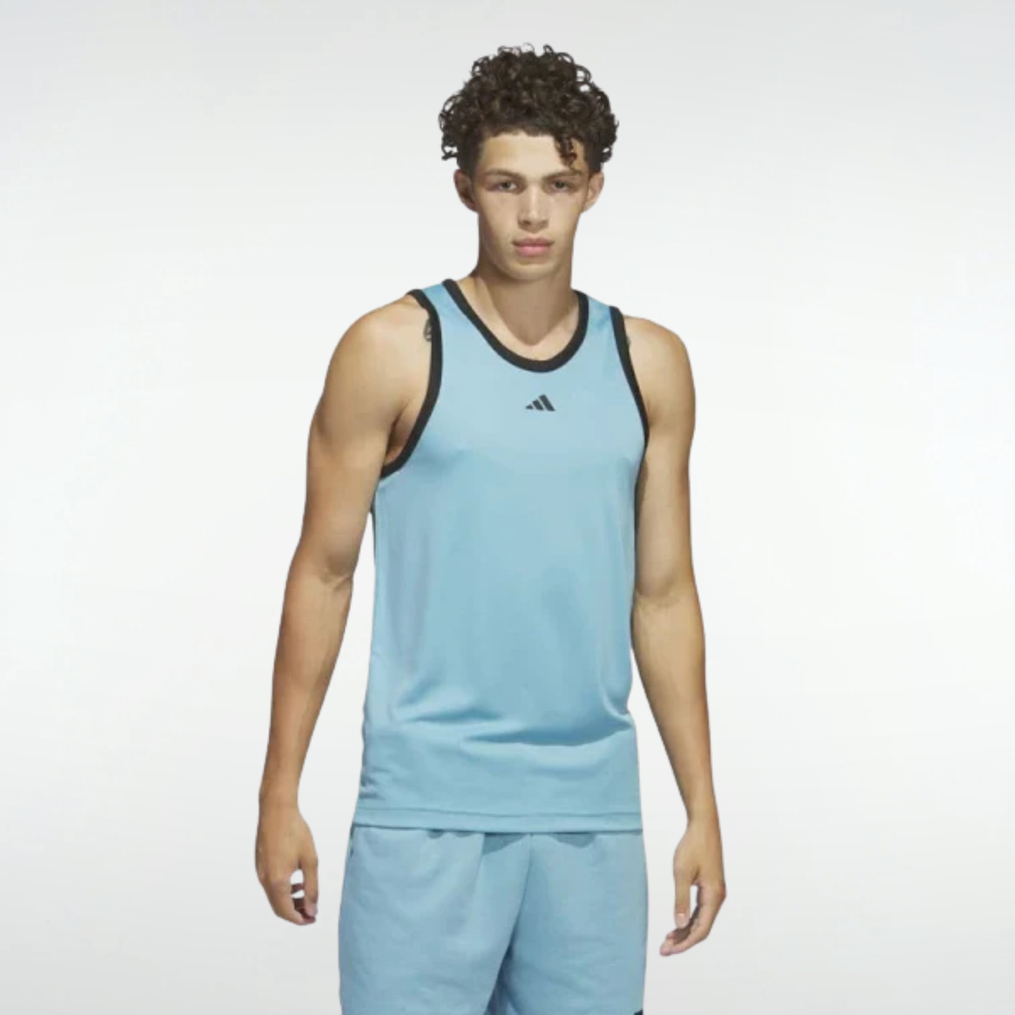 Musculosa Adidas Basket 3 Rayas - Azul