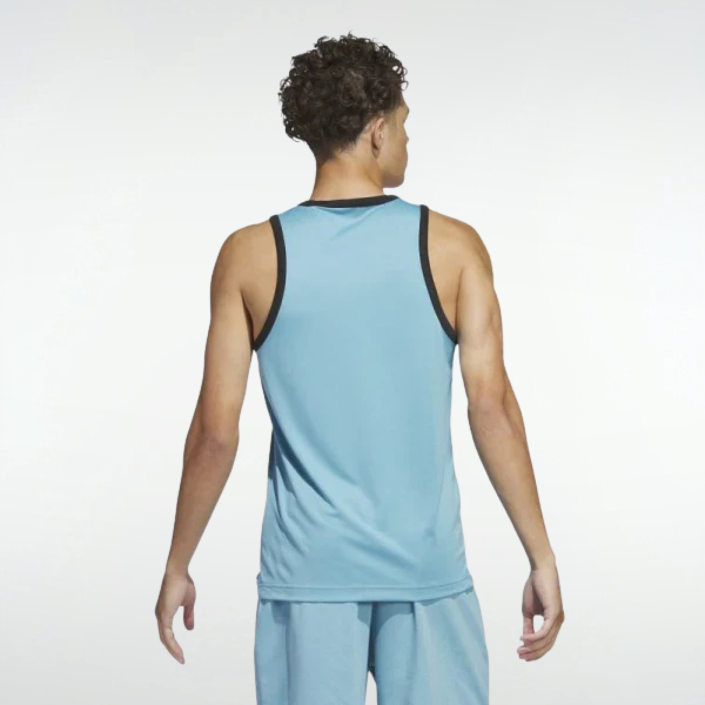 Musculosa Adidas Basket 3 Rayas - Azul