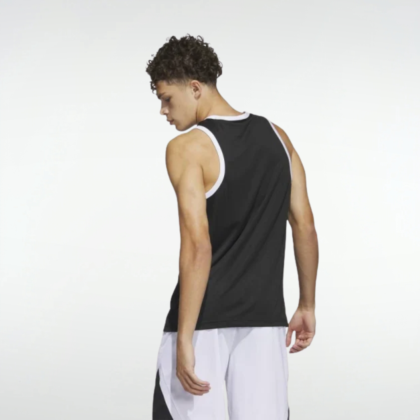Musculosa Adidas Legends Basket 3 Rayas - Negro