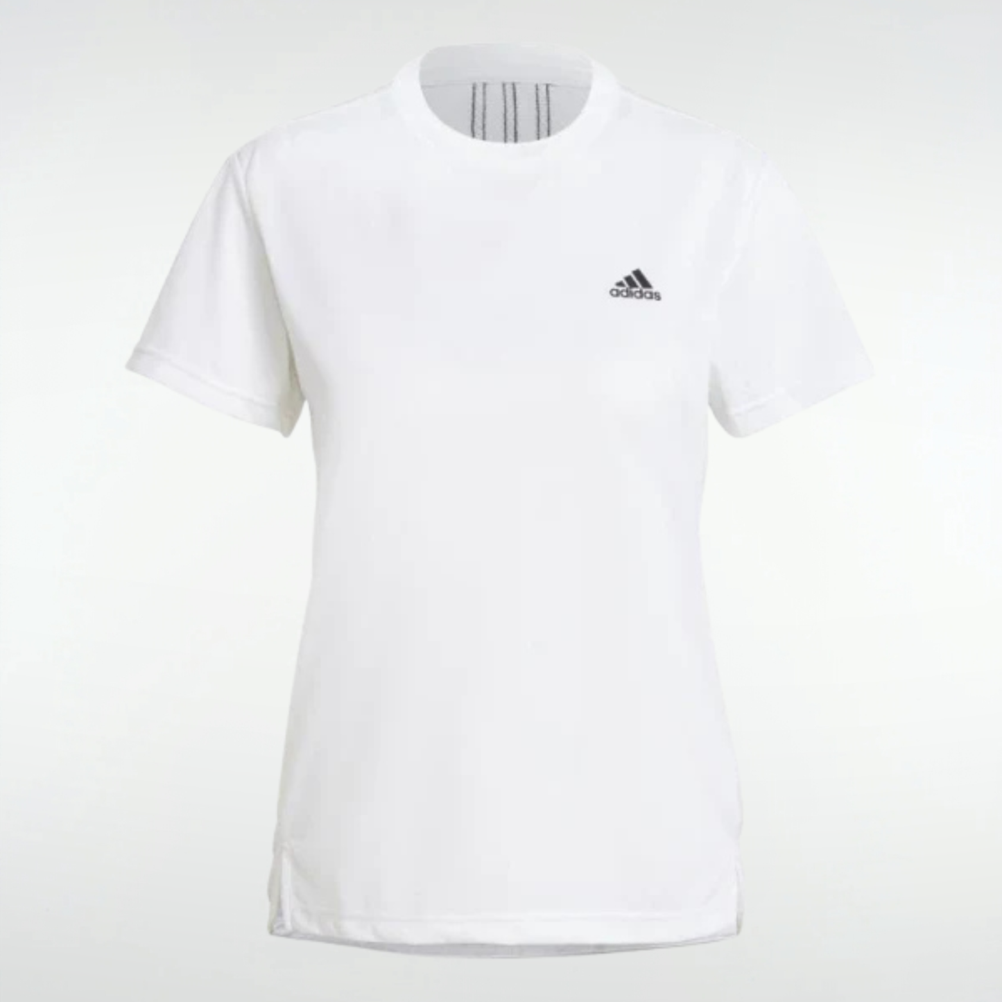 Remera Adidas Designed 2 Move 3 Rayas - Blanco