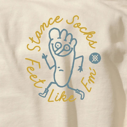 Canguro Stance Happy Foot - Beige
