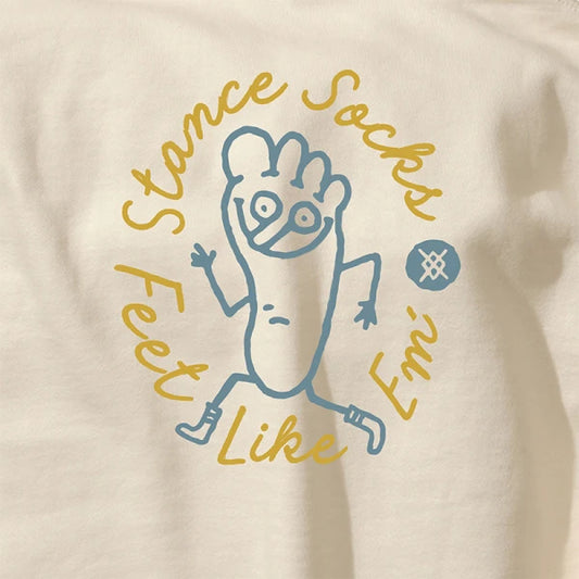 Canguro Stance Happy Foot - Beige